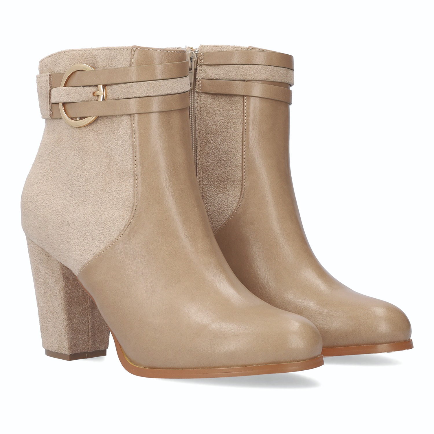 Andres Machado AM4235-13 Μποτάκι Μπεζ 9cm φωτογραφία